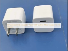 PD Universal Usb C Adapter Moc 20W Wyjście Białe ładowarka Do urządzeń PD